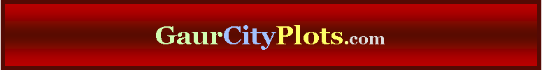 Text Box: GaurCityPlots.com
